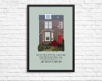 Personalised House Illustration / Home Print