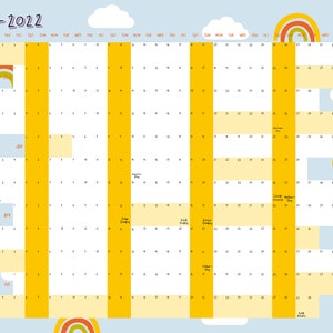 2024 Personalised Wall Calendar Year Planner image 3