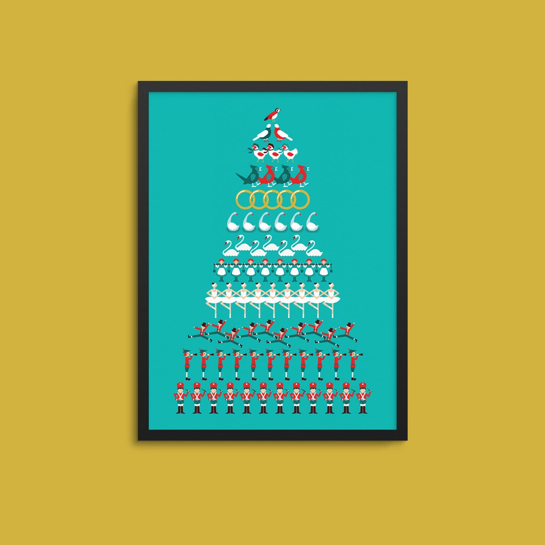 The 12 Days Of Christmas Poster Print House Decoration Etsy Australia the-12-days-of-christmas-poster-print-house-decoration-etsy-australia