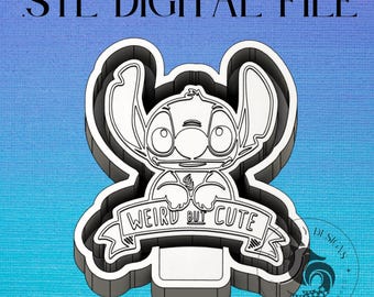 Weird But Cute Digital Design for Freshie Blank Mold Housing Molding 3d Printer File .STL STL