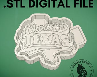 Choosin Texas Ella Langley Freshie Mold Housing 3D Printer File (STL Digital Download)