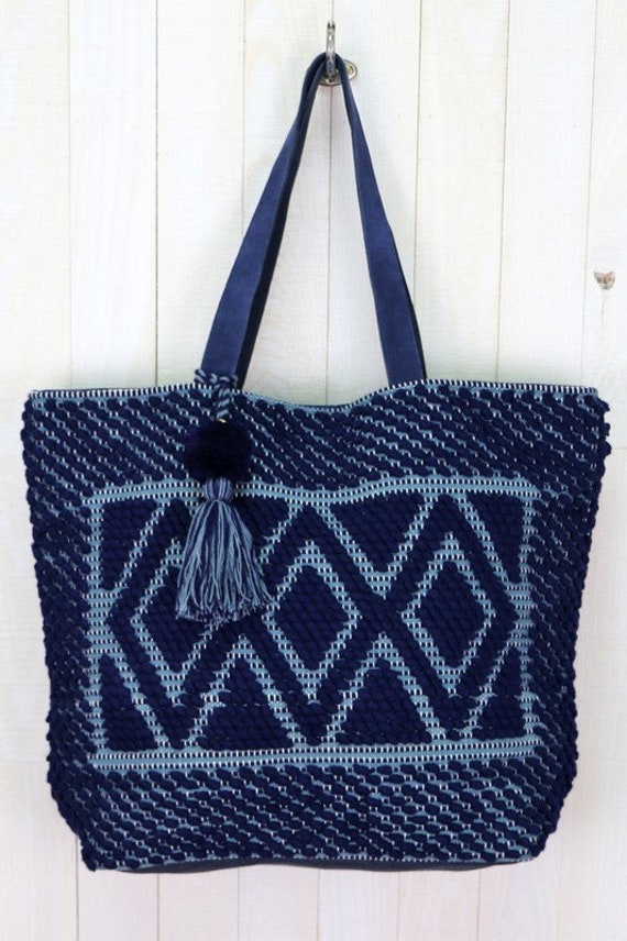 Boho Chic Vintage Fabric Tote Bag - Very Free Peop