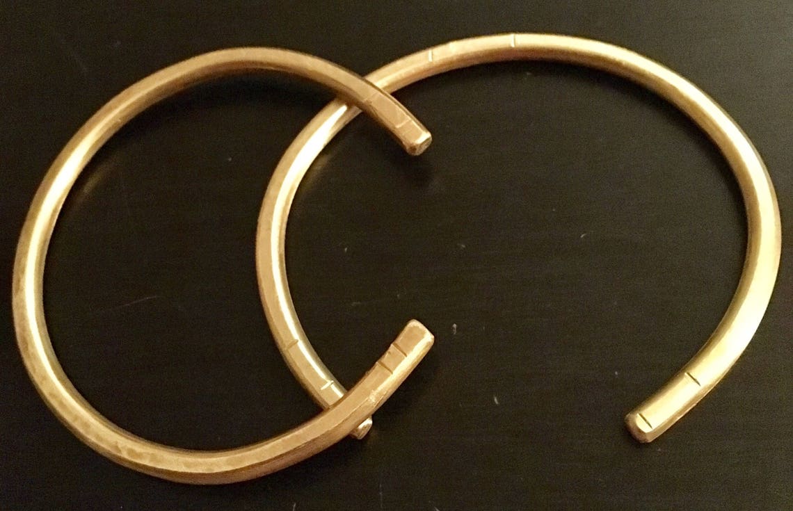 Brass cuffs Etsy