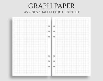 a5 graph paper etsy