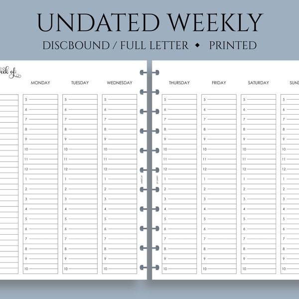 Shop Discbound Planner Etsy