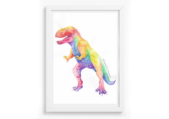 Drawings To Paint & Colour Dinosaur - Print Design 024