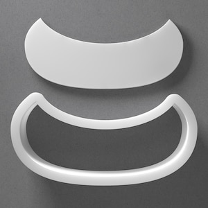 Canoe Cookie Cutter - From Mini To Large - Boat Ship Polymer Clay Jewelry And Earring Cutter Tool - Mirrored Pair Set