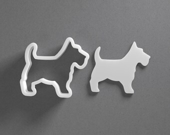 Sweet Prints Inc Set Of 2 Pitbull Dog Cookie Cutter - Dishwasher Safe (6