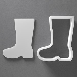 Rain Boot Cookie Cutter - From Mini To Large - Rainboot Polymer Clay Jewelry And Earring Cutter Tool - Mirrored Pair Set