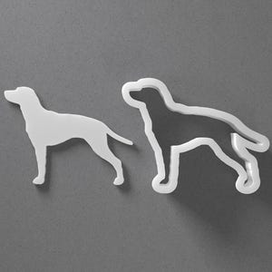 Koekjesuitsteker voor Dalmatische hond en oorbel van polymeerklei, pottenbakkerstool