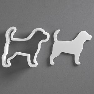 Beagle Cookie Cutter & Pet Dog Breed Polymer Clay Earring, Pottery Tool