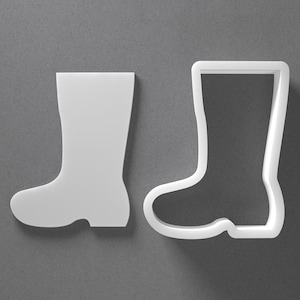 Regen-Boot-Ausstechform & Regenstiefel-Ohrring aus Fimo, Keramik-Werkzeug