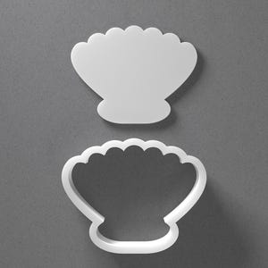 Emporte-pièce et emporte-pièce coquillages et pétoncles en pâte polymère, outil de poterie