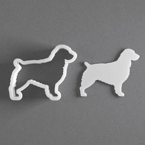 ボイキンスパニエルクッキーカッター＆犬種ポリマークレイイヤリング、陶芸ツール 画像 1