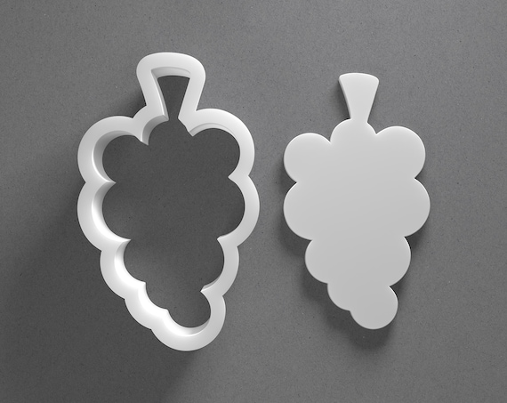 Grape Cookie Cutter From Mini to Large Grapes Polymer Clay
