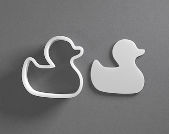 Duck Cookie Cutter & Bath Polymer Clay Earring, Pottery Tool
