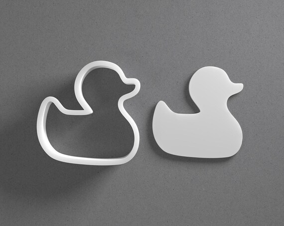 Duck Cookie Cutter & Bath Polymer Clay Earring, Pottery Tool