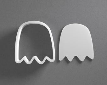 Halloween Ghost Cookie Cutter & Polymer Clay Earring, Pottery Tool
