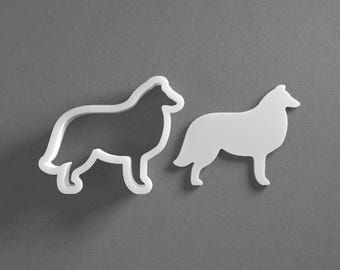 Collie Kakform & Hundras Örhänge i Polymerlera, Keramikverktyg
