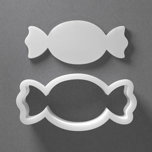 Candy Cookie Cutter & Sweets Polymer Clay Earring, Pottery Tool image 1