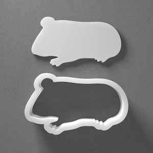 Meerschweinchen Cookie Cutter & Tier Haustier Polymer Clay Ohrring, Keramik-Werkzeug