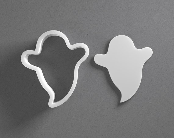 Halloween Ghost Cookie Cutter From Mini to Large Polymer Clay Jewelry and  Earring Cutter Tool Mirrored Pair Set 