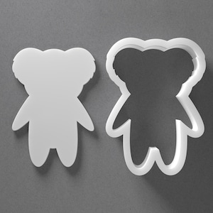 Koala Cookie Cutter & Australian Animal Polymer Clay Earring, Pottery Tool image 1