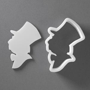 Hattmakaren Alice i Underlandet Kakform & Polymer Clay Örhänge, Keramikverktyg