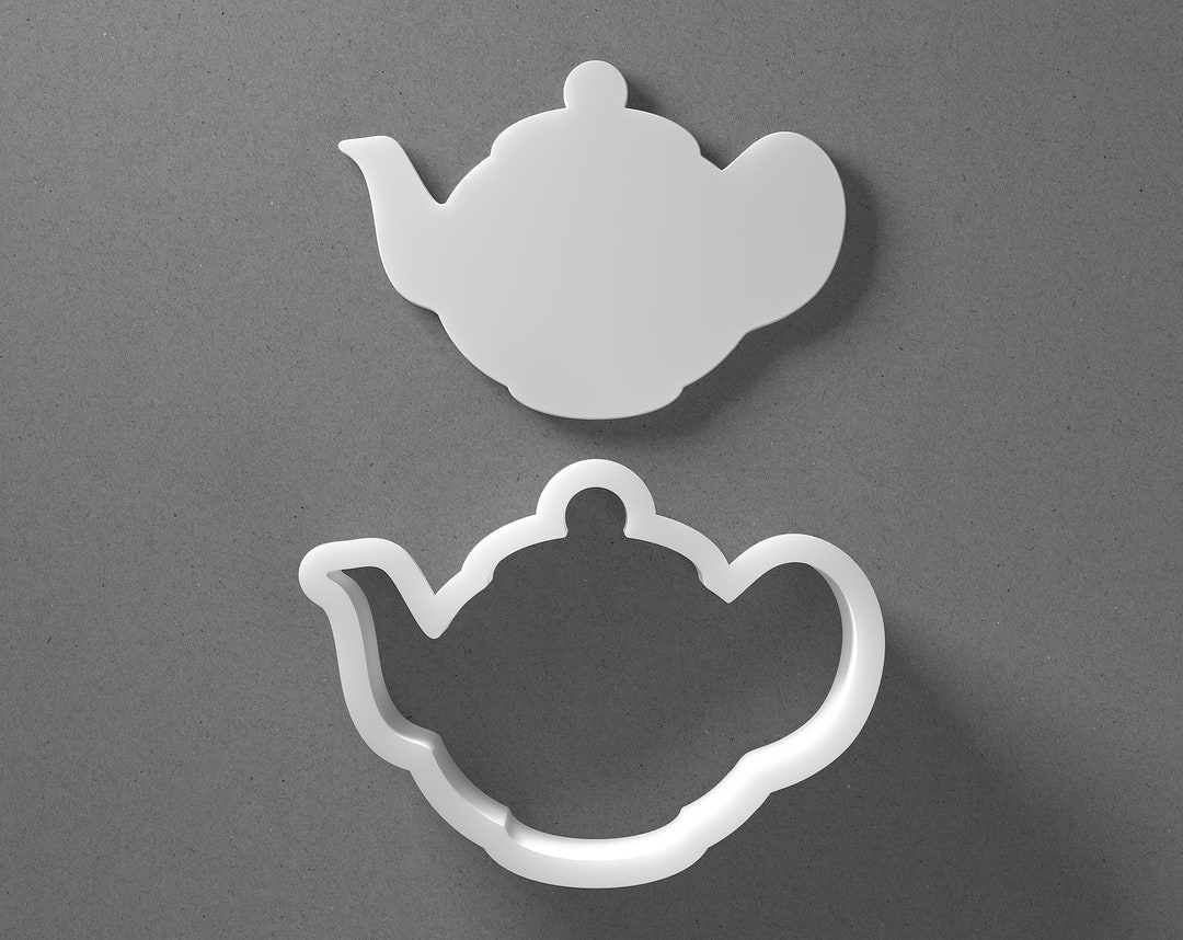 Teapot Cookie Cutter From Mini to Large Tea Pot Polymer Clay Jewelry