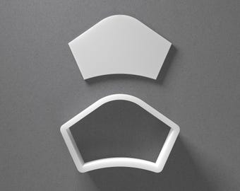Nurse Hat Cookie Cutter & Red Cross Medicine Polymer Clay Earring, Pottery Tool