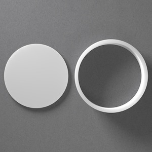 Kreis Cookie Cutter & Runde Polymer Clay Ohrring, Keramik-Werkzeug