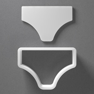 Underwear Cookie Cutter & Boxer Briefs Shorts Polymer Clay Earring, Pottery Tool image 1