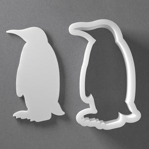 Pinguin Cookie Cutter & Tier Vogel Polymer Clay Ohrring, Keramik-Werkzeug