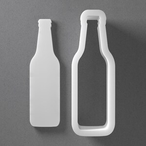 Bierflasche Cookie Cutter & Pint Glas Getränke Fimo Ohrring, Keramik Werkzeug Bild 1