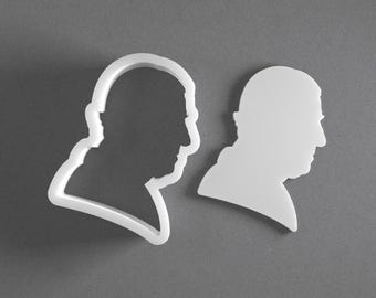 King Charles III Cookie Cutter & Royal Family Prince Polymer Clay Earring, Pottery Tool