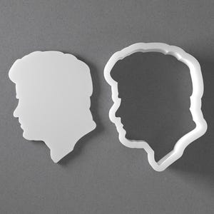 Prinz Harry Herzog von Sussex Cookie Cutter & Polymer Clay Ohrring, Keramik-Werkzeug