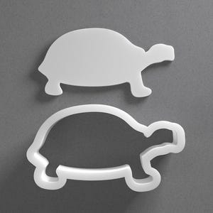 Tortoise Cookie Cutter & Turtle Polymer Clay Earring, Pottery Tool
