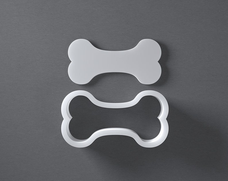 large dog bone cookie cutter