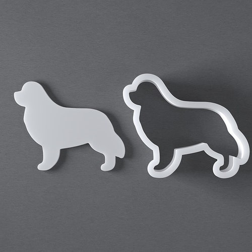 Food & Fermenting Newfoundland dog Cookie cutter Craft Supplies & Tools