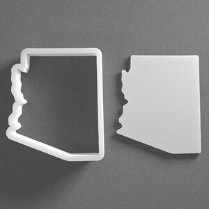 Arizona State Cookie Cutter & USA Phoenix Tucson Polymer Clay Earring, Pottery Tool