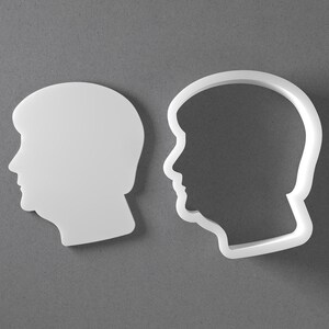 Angela Merkel Cookie Cutter & Germany Chancellor Polymer Clay Earring, Pottery Tool image 1