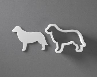 Golden Retriever Cookie Cutter & Dog Breed Polymer Clay Earring, Pottery Tool