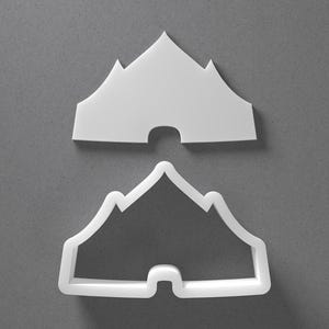 Carnival Circus Tent Cookie Cutter & Polymer Clay Earring, Pottery Tool image 1