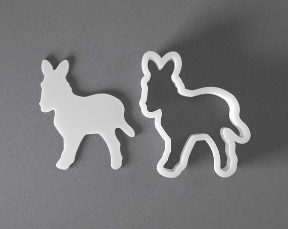 Tagliapasta Per Biscotti A Forma Di Asino - Tagliapasta Natalizio - Tagliapasta Stampato In 3D - TCK87253 - Italia - Foto 7