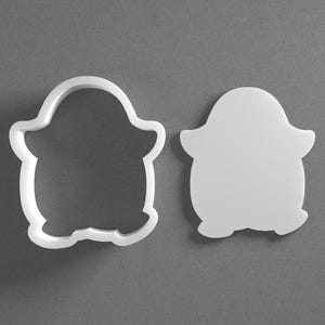 Pinguin Cookie Cutter & Tier Vogel Antarktis Polymer Clay Ohrring, Keramik Werkzeug