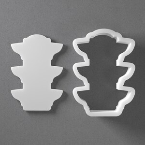 Traffic Lights Cookie Cutter & Stoplights Polymer Clay Earring, Pottery Tool image 1