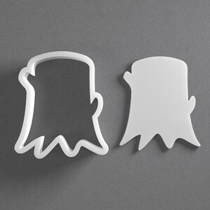 Tree Stump Cookie Cutter & Polymer Clay Earring, Pottery Tool image 1