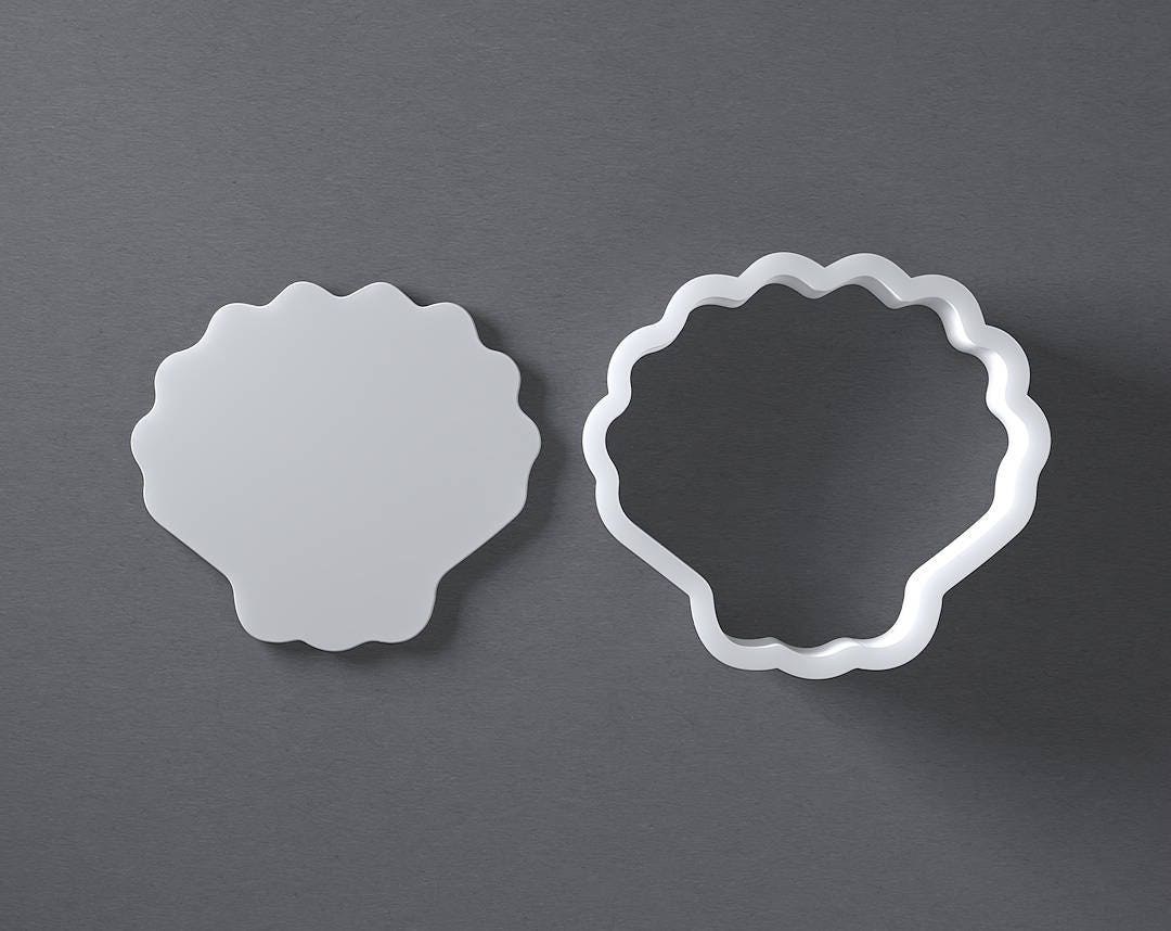 Seashell Clam Shell Cookie Cutter From Mini to Large - Etsy