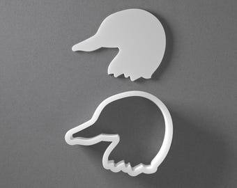 Duck Head Face Cookie Cutter & Animal Bird Polymer Clay Earring, Pottery Tool