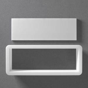 3:1 Ratio Rectangle Barrette Cookie Cutter & Polygon Polymer Clay Earring, Pottery Tool